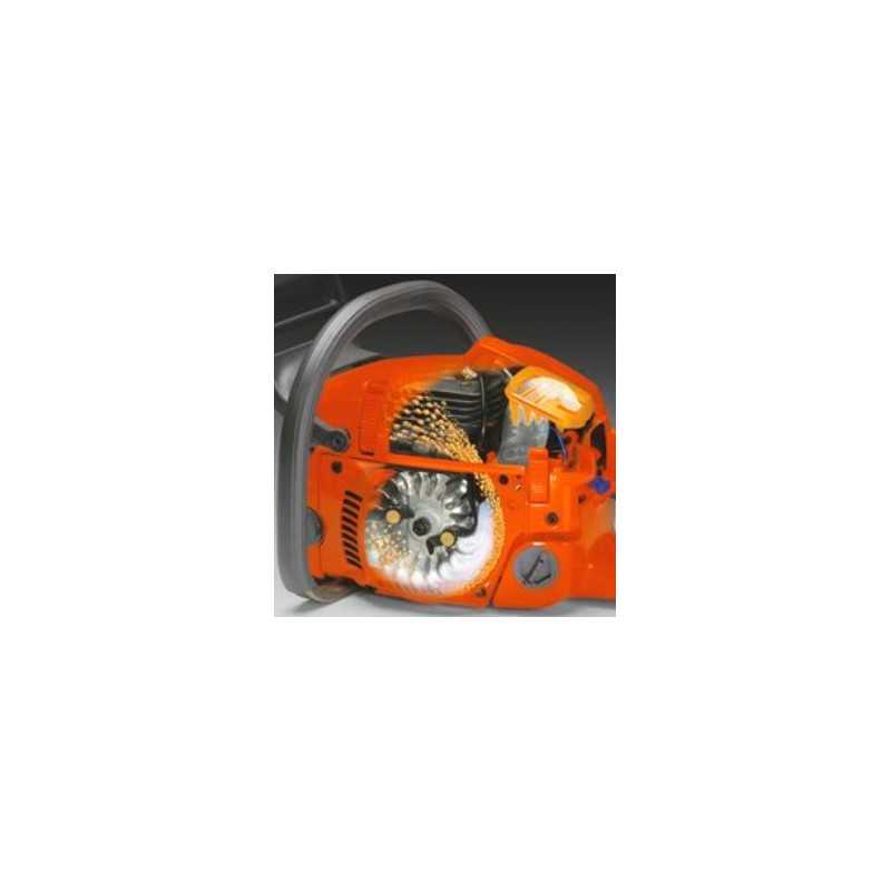 Guide Et 2 Chaînes Pour Tronçonneuse Husqvarna 135 Mark II | 40 Cm, 3/8", 57 Maillons, 1,3 Mm, Gouge Carrée
