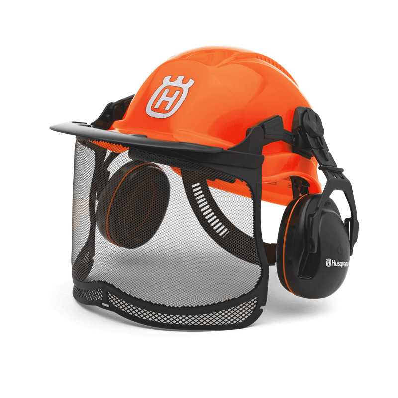 Casque forestier complet