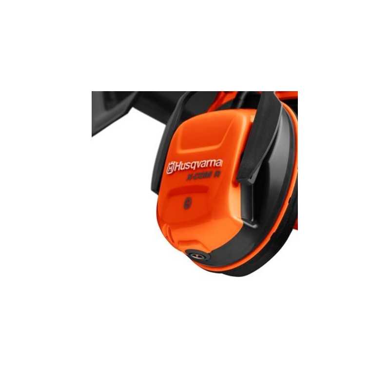 Casque Forestier Technique Husqvarna - Protection Auditive Intégrée - Visière - Ventilation