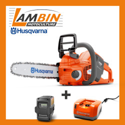 Tronçonneuse à batterie Husqvarna 330i Pack 