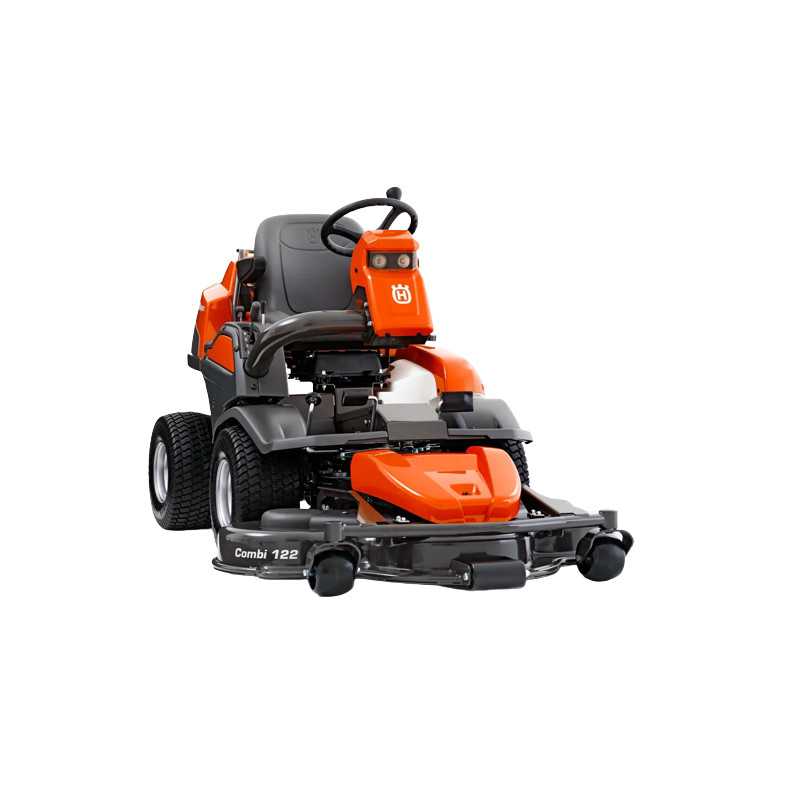 autoportée Husqvarna rider P524 combiclip 112