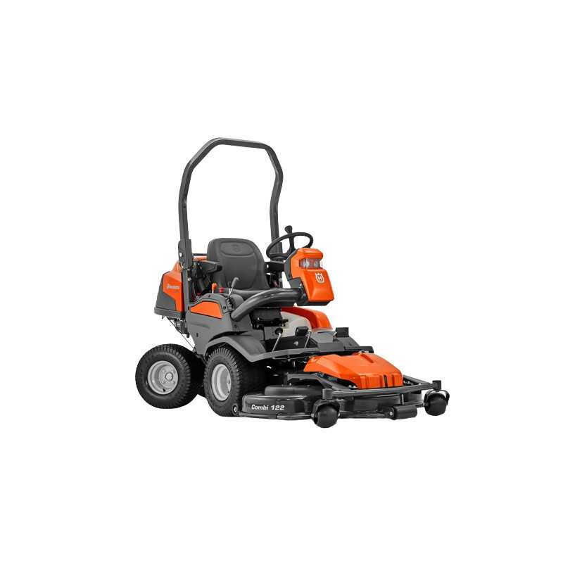 autoportée Husqvarna rider P524 combiclip 112