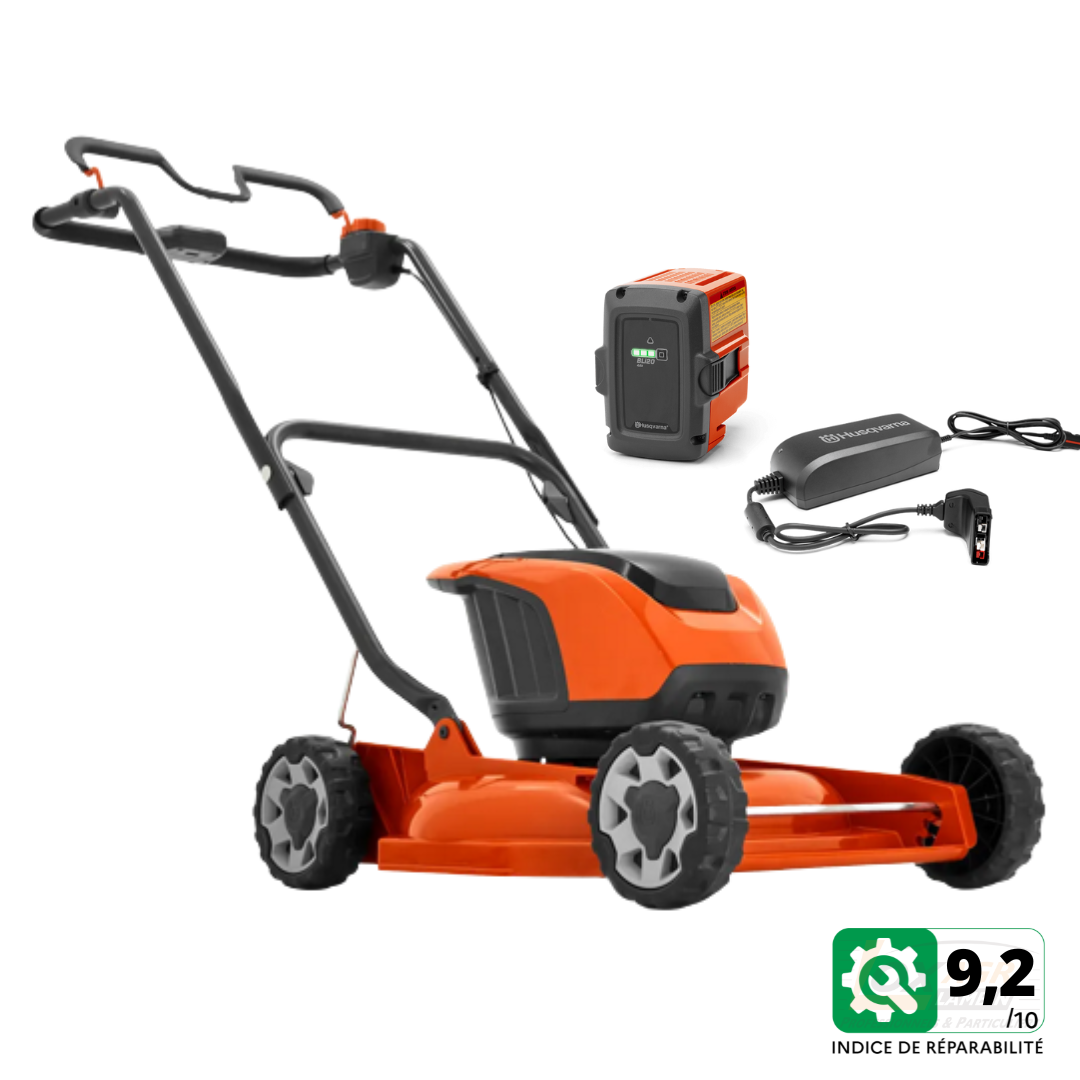 Tondeuse thermique Husqvarna LB146i pack