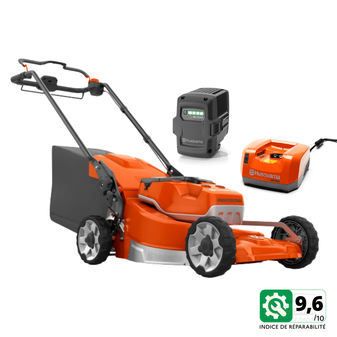 Tondeuse à batterie Husqvarna LC551iV en pack 