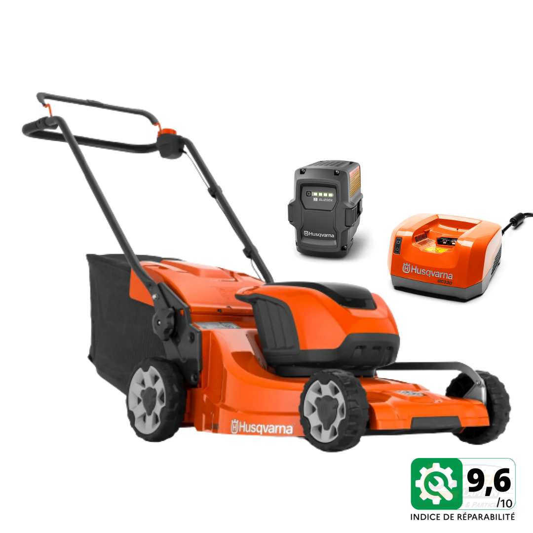 Tondeuse à batterie Husqvarna LC247i en pack 