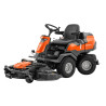 autoportée Husqvarna rider 420TSX 4x4 combiclip 112