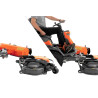 autoportée Husqvarna rider 420TSX 4x4 combiclip 112
