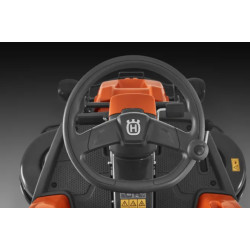autoportée Husqvarna rider 420TSX 4x4 combiclip 112
