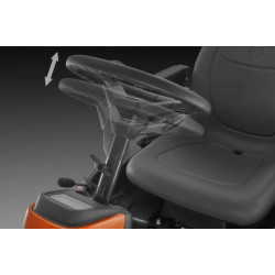 autoportée Husqvarna rider 420TSX 4x4 combiclip 112