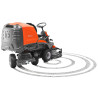 Autoportées Husqvarna rider RC320Ts combiclip 112