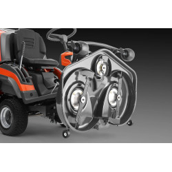 Autoportées Husqvarna rider RC320Ts combiclip 112