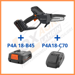 Scie de jardin Aspire P5-P4A Husqvarna pack 45W