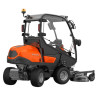 Tondeuse autoportée Husqvarna rider P525DX Cabine