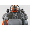 Tondeuse autoportée Husqvarna rider P525DX Cabine