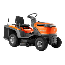 Tracteur tondeuse Husqvarna TC138L - ramassage - coupe 97cm