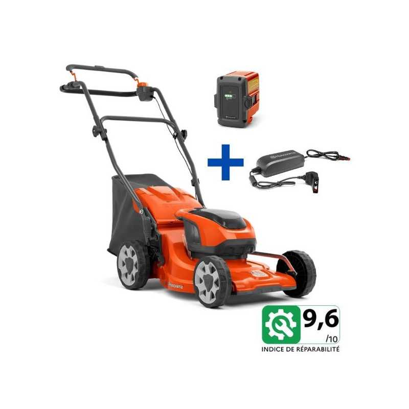 Tondeuse Husqvarna LC137i en pack