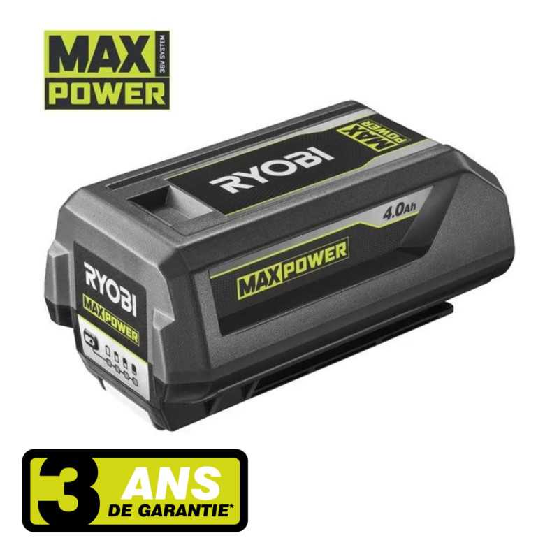Batterie 36V Max Power 4,0Ah Ryobi Batterie 36V Max Power 4,0Ah Ryobi