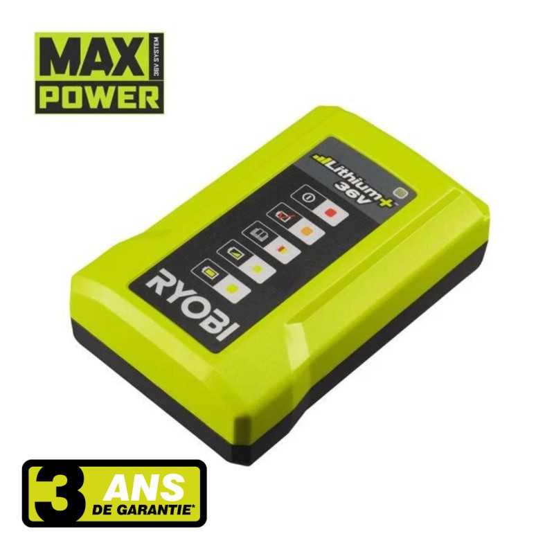 Chargeur 36V 1.7Ah Ryobi 