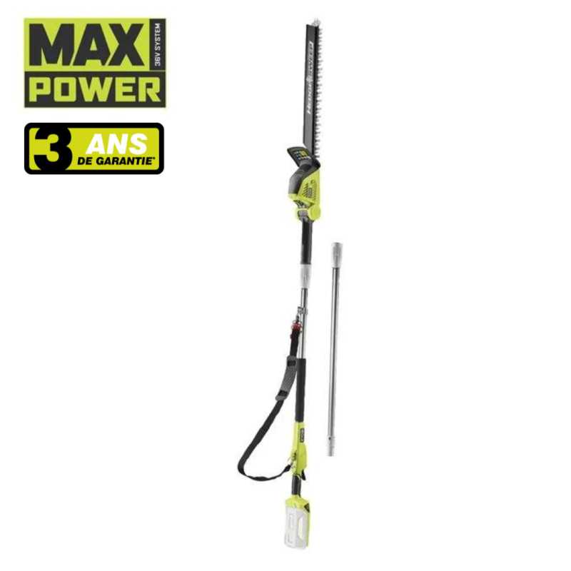 Taille-haies sur perche 36V Max Power Ryobi