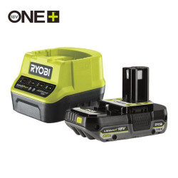 Pack chargeur + batterie 2.0Ah - 18V Ryobi 