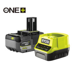 Pack chargeur + batterie 5.0Ah - 18V Ryobi