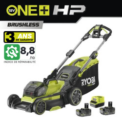 Tondeuse poussée 40cm - Brushless 18V One+ HP Ryobi