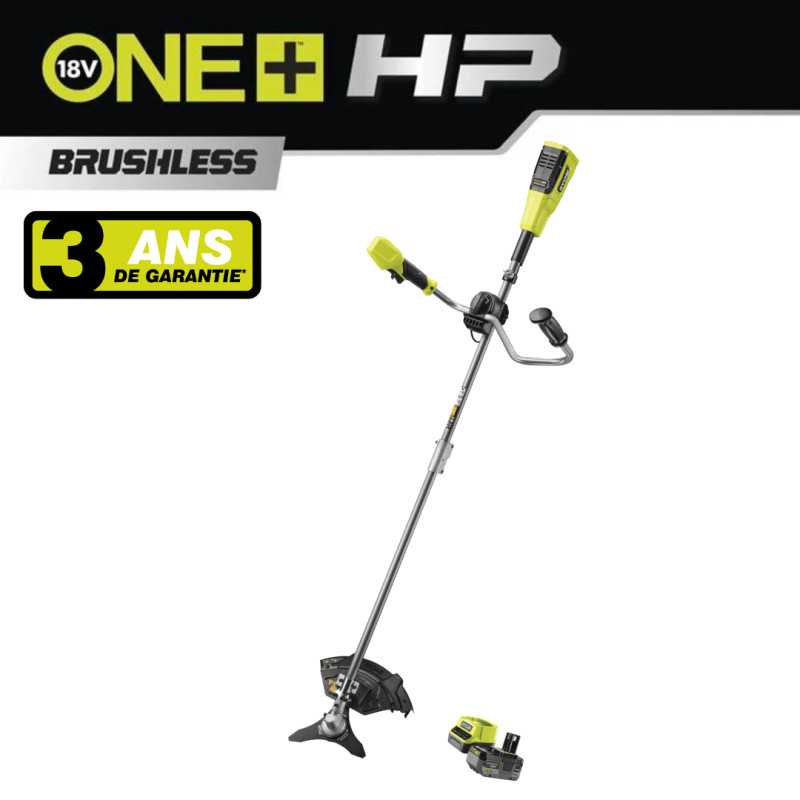 Débroussailleuse Brushless - 18V One+ HP Ryobi Débroussailleuse Brushless - 18V One+ HP Ryobi
