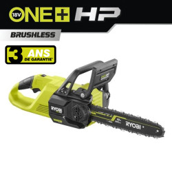 Tronçonneuse Whisper Brushless 30cm - 18V One+ Ryobi