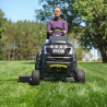 Tracteur tondeuse à batterie 107cm Ryobi