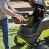Tracteur tondeuse à batterie 107cm Ryobi