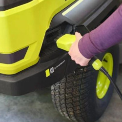 Tracteur tondeuse à batterie 107cm Ryobi