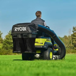 Tracteur tondeuse à batterie 117cm Ryobi