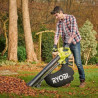 Souffleur Aspiro-broyeur Brushless - 5.0Ah - 18V One+ HP Ryobi