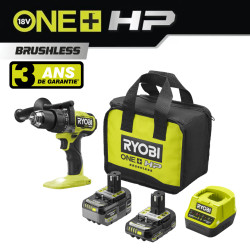 Perceuse-visseuse - 5.0Ah - 18V One+ HP Ryobi