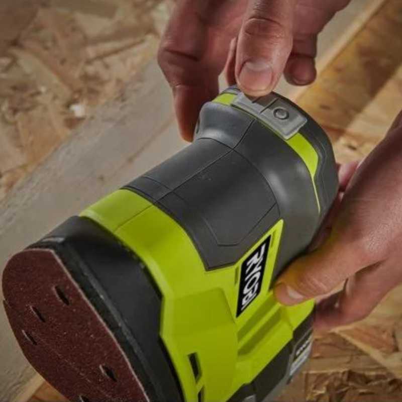 Ponceuse Triangulaire Ryobi 18V One+ – Avec Batterie 4Ah, Lot Neuf