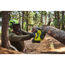 Tronçonneuse Elagueuse RY36THCSX30A-140 en 30cm Brushless 36V MAX POWER Ryobi version Pack 4.0Ah+Gants