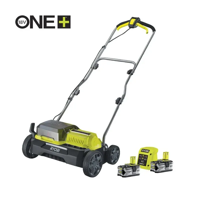Scarificateur 18V One+ HP Ryobi - Pack 2 batteries Scarificateur 18V One+ HP Ryobi - Pack 2 batteries