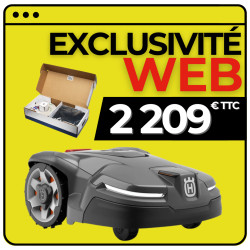 Robot tondeuse Husqvarna automower 415X avec kit d'installation