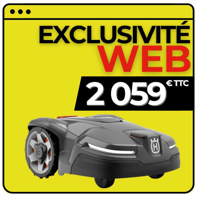 Robot tondeuse Husqvarna automower 415X sans kit d'installation Robot tondeuse Husqvarna automower 415X sans kit d'installation