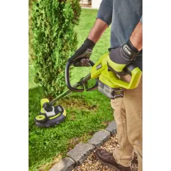 Offre tondeuse 40cm + coupe-bordures 18V Ryobi