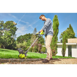 Offre tondeuse 40cm + coupe-bordures 18V Ryobi