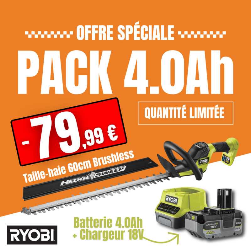 Taille-haies LINEA 60cm - Ryobi