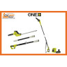 Pack 2-en-1 Élagueuse et Taille haie perche RPP1820PT1845-120
