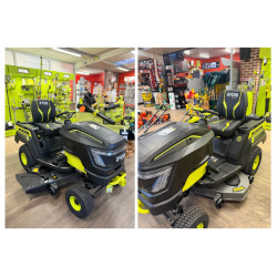 Tracteur tondeuse à batterie 117cm Ryobi 72V - Exposition