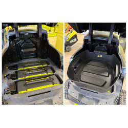 Tracteur tondeuse à batterie 117cm Ryobi 72V - Exposition