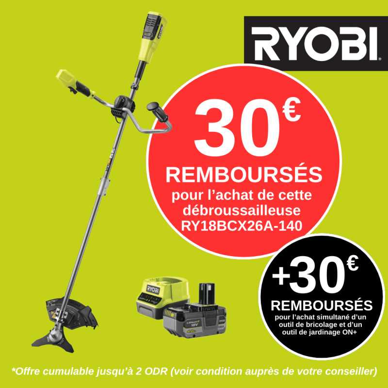 Débroussailleuse Brushless - 18V One+ HP Ryobi