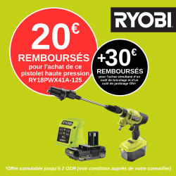 Pistolet à pression Brushless - 18V One+ HP Ryobi