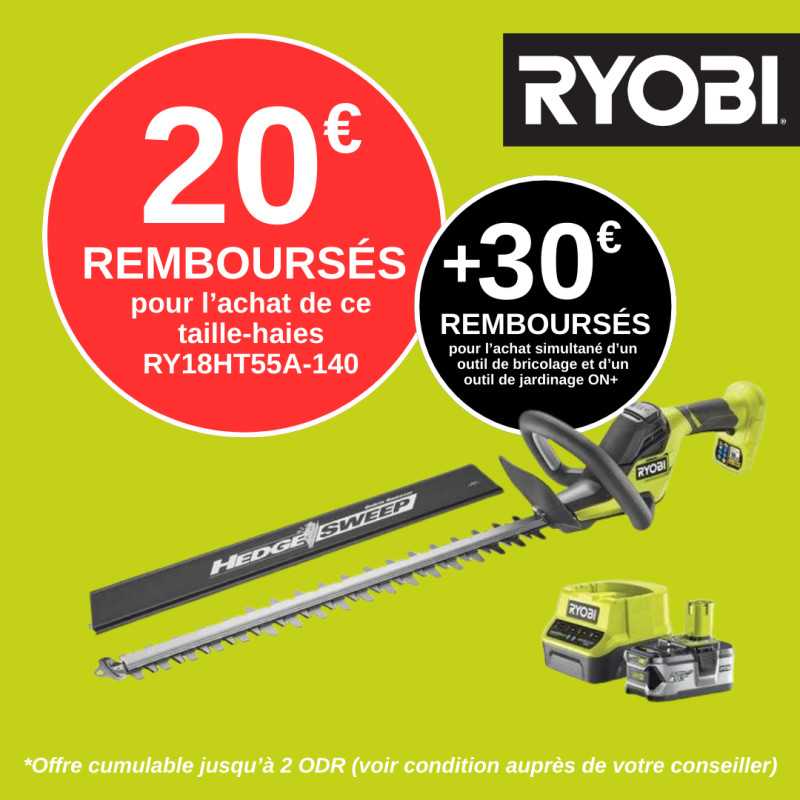Taille-haies Brushless - 18V One+ HP Ryobi