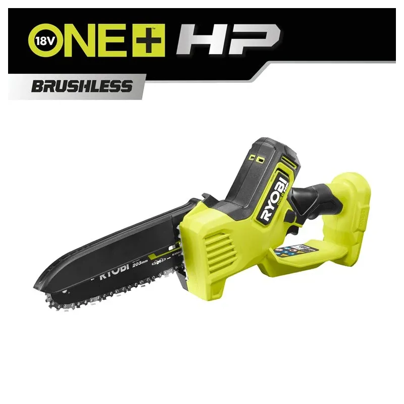 Élagueur à main Brushless 20CM - 18V One+ HP Ryobi RY18PSX20A