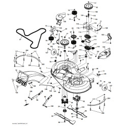 Courroie de coupe pour CTH 174 583581401 HUSQVARNA